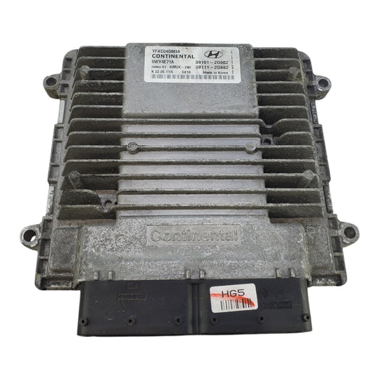 2011 - 2014 Hyundai Sonata 2.4L ECM Engine Computer Control Module 39101-2G662