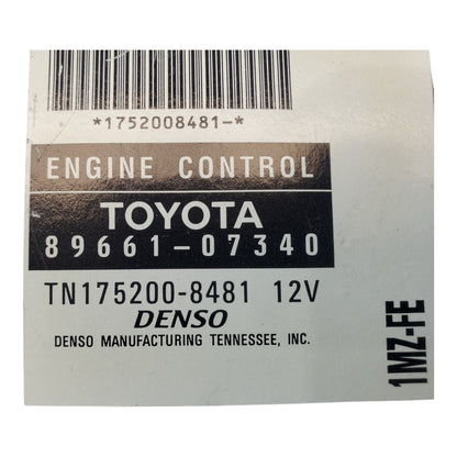 2002 TOYOTA AVALON 3.0L ECU ECM Engine Control Computer OEM 89661-07340
