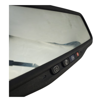 09-14 GM Center Rear View Rearview Mirror Backup Back Up Camera Screen 25794381