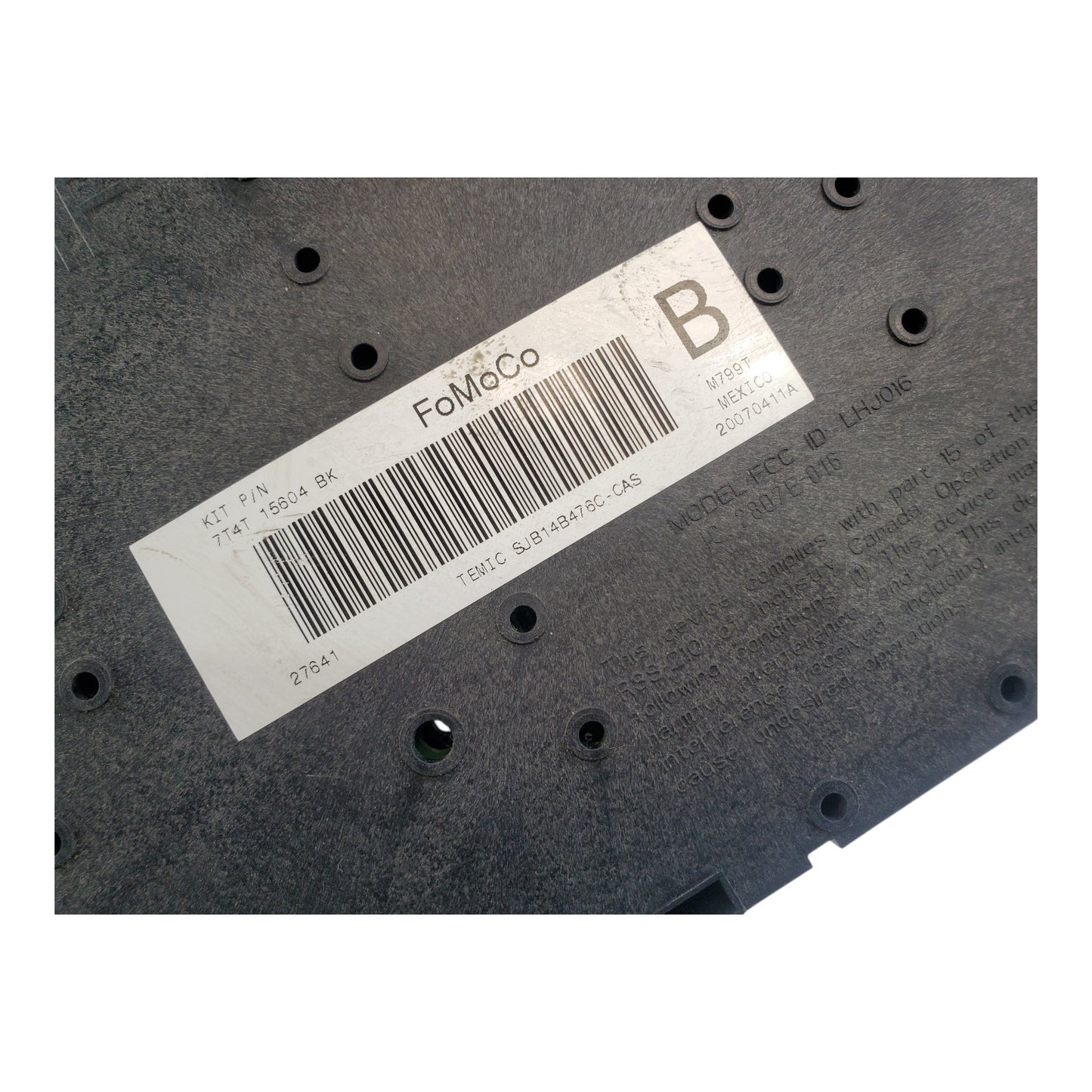 07 LINCOLN MKX Multifunction MODULE 7T4T15604BK