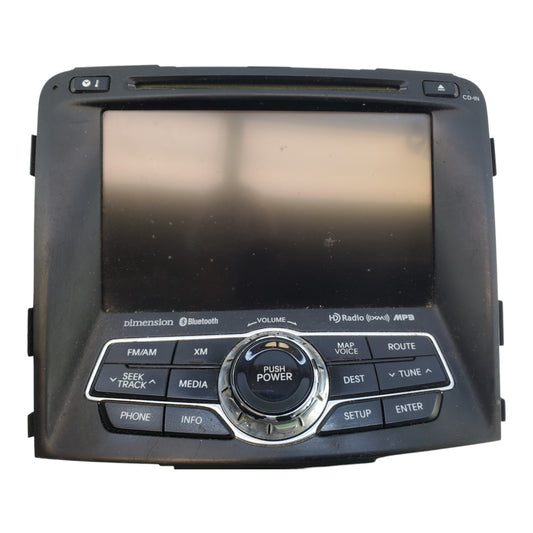 2011-2013 Hyundai Sonata Dimension GPS Navigation HD Radio 96560-3Q0054X