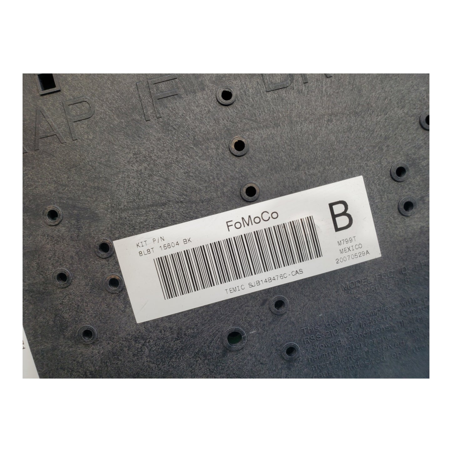 08 FORD ESCAPE Multifunction MODULE 8L8T15604BK