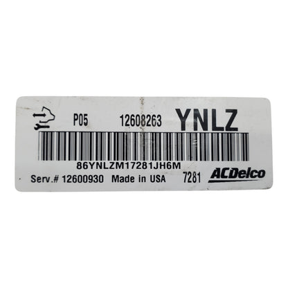 2006-2009 Buick Lucerne Engine Control Module PCM 12608263 YNLZ OEM broken!