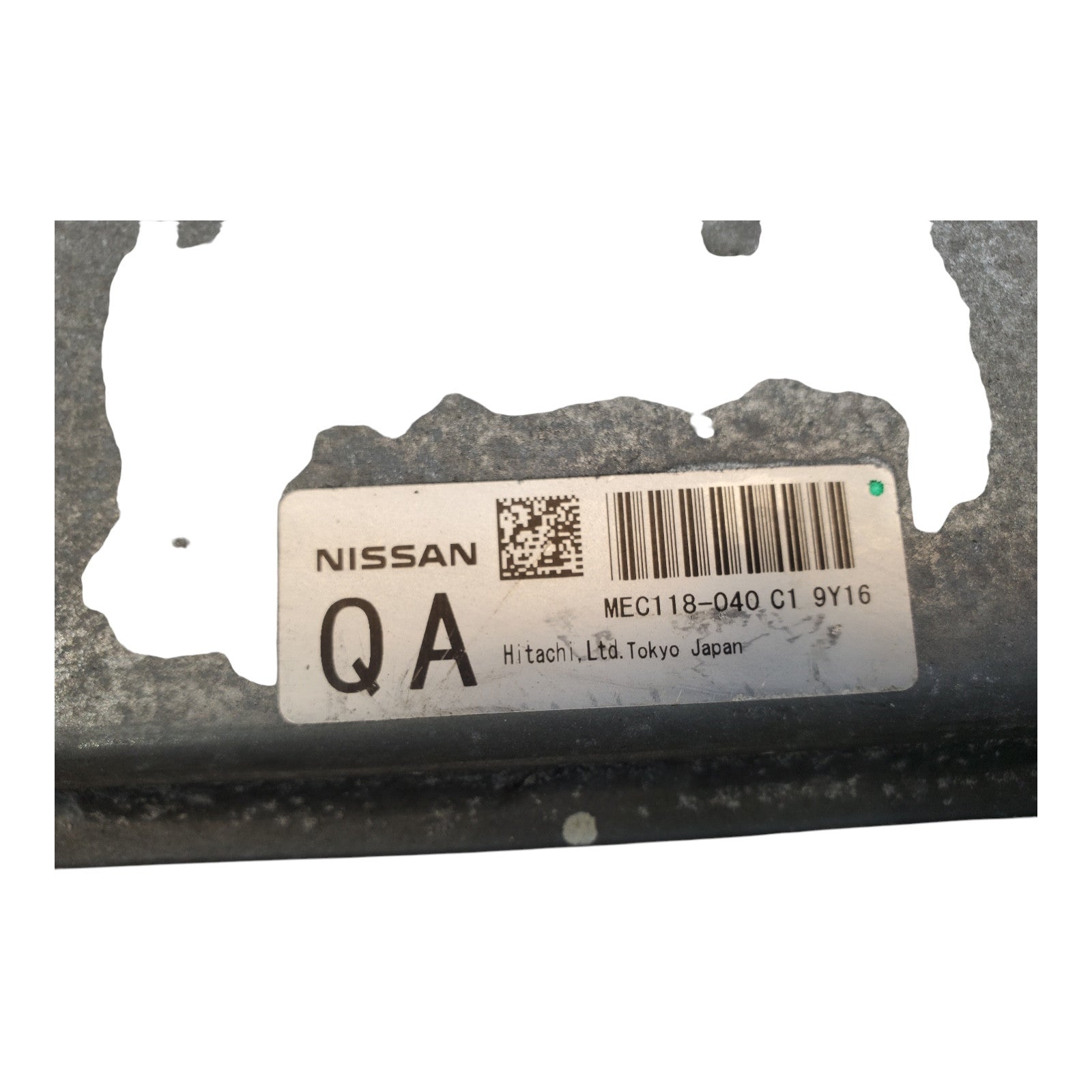 10 MURANO ENGINE ECM CONTROL MODULE MEC118-040 C1 MEC118040C1