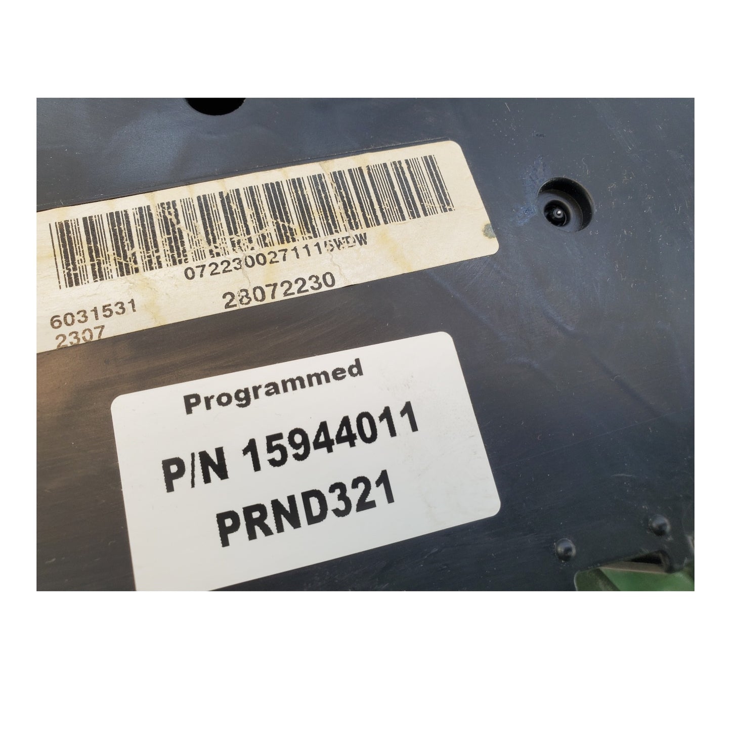 Programmed 15944011 Speedometer Cluster MPH US from 2007 GMC CHEVY 1500 11323204