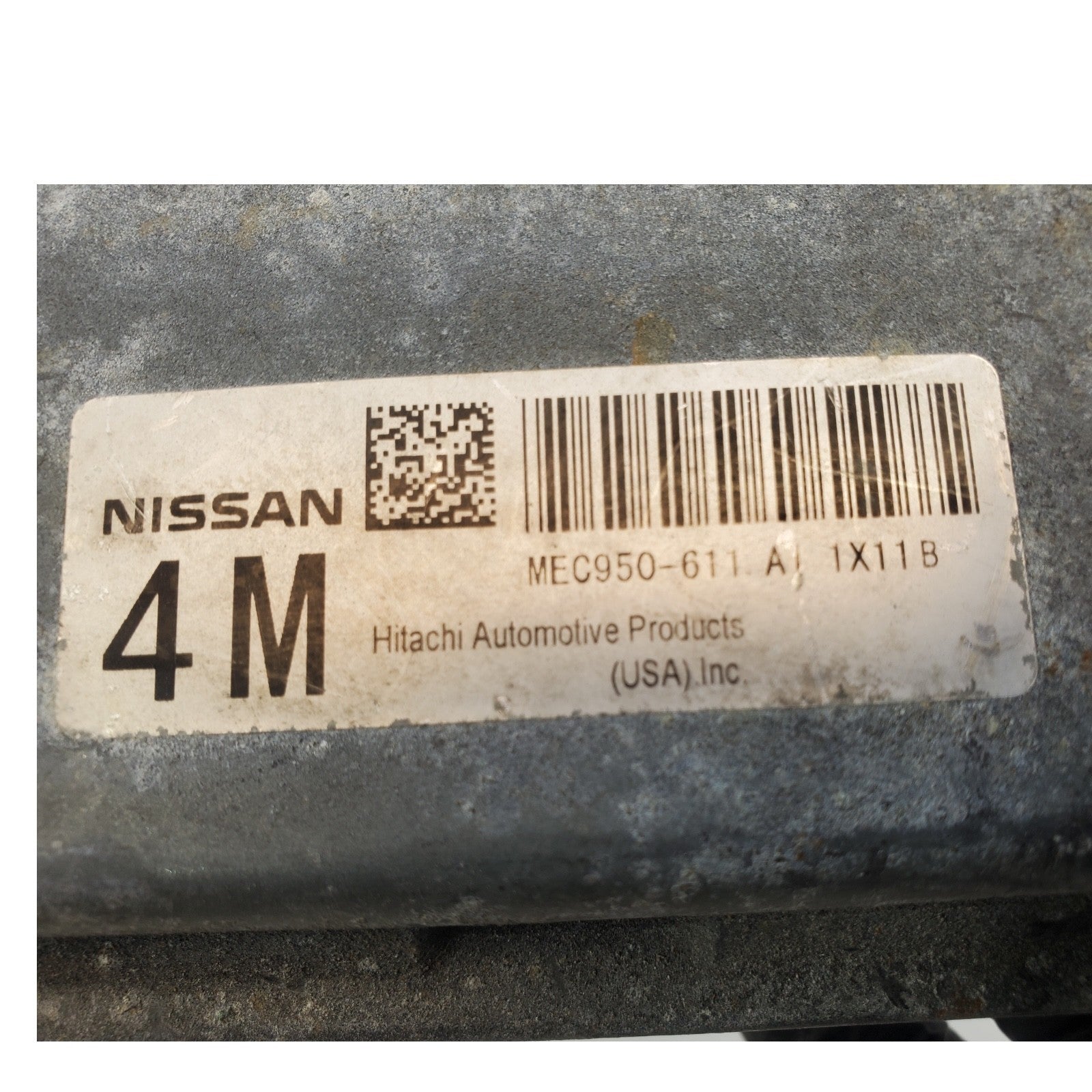 Engine ECM Control Module 2.0L 11-12 NISSAN SENTRA MEC950-611 A1 MEC950611A1