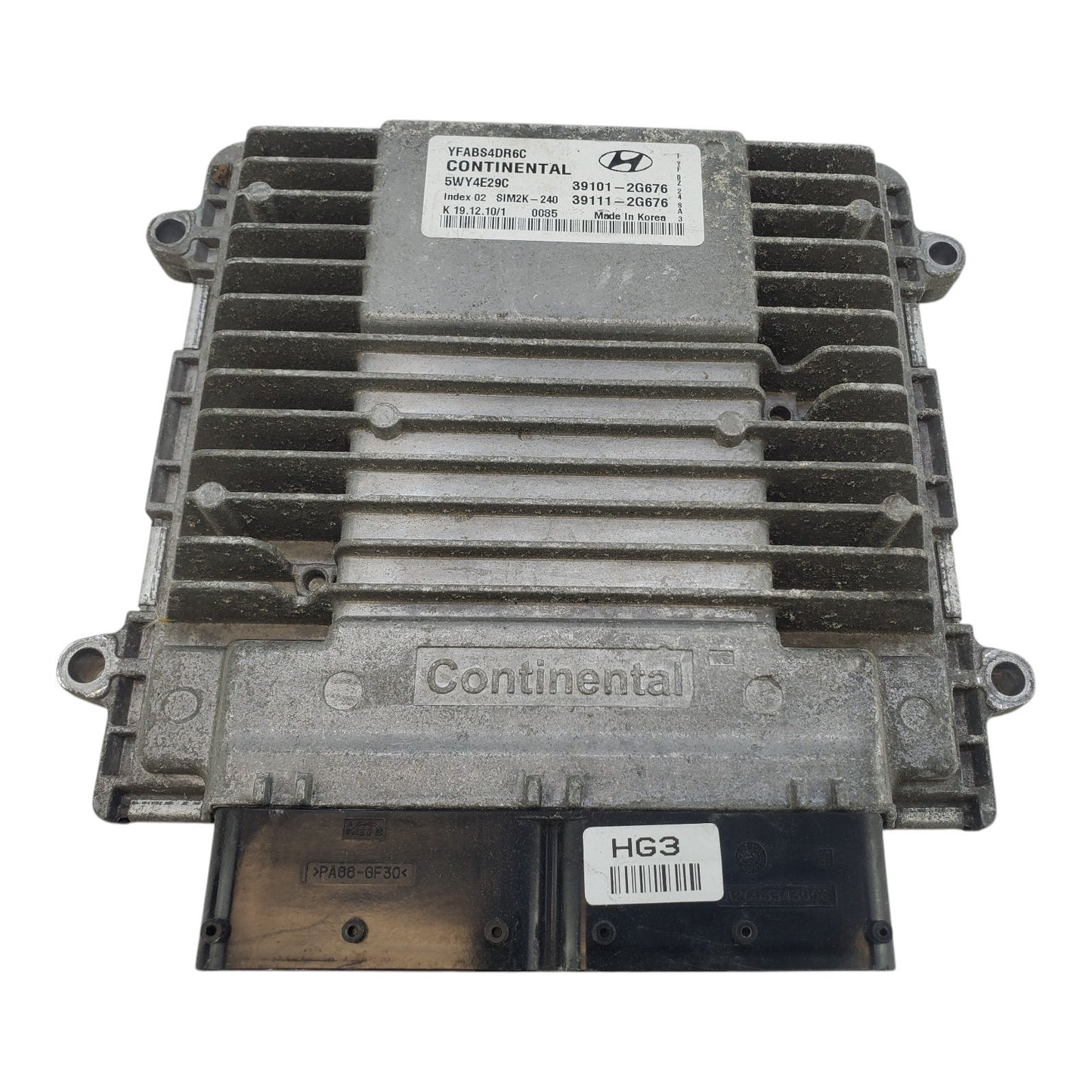 11-14 Hyundai Sonata Engine Computer Control Module ECU ECM 39101-2G676 OEM