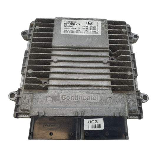 11-14 Hyundai Sonata Engine Computer Control Module ECU ECM 39101-2G676 OEM