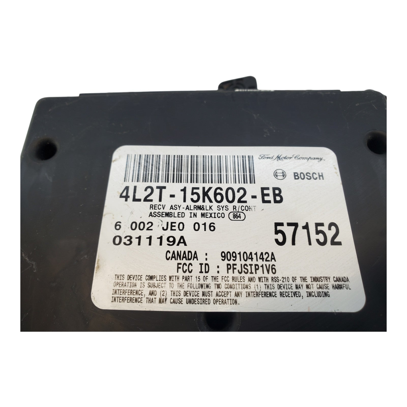 ✅ 02-04 FORD EXPLORER Anti-theft Keyless Entry Module 4L2T-15K602-EB