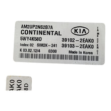 ENGINE COMPUTER KIA SOUL 2012 2013 39102-2EAK0 39103-2EAK0 2.0L AT PCM ECM OEM