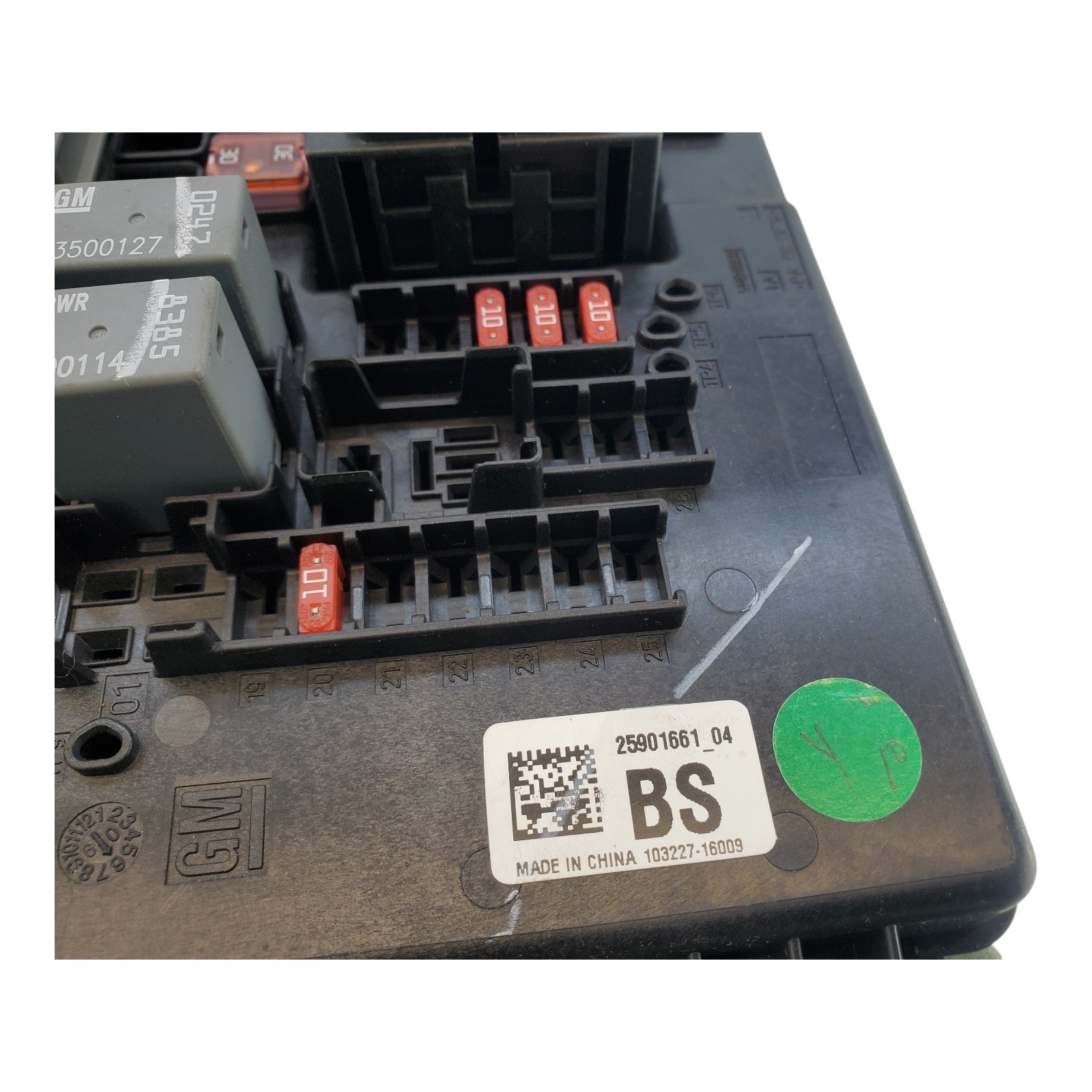 2010 Buick Lacrosse Fuse Box Relay Junction Module Computer Control OEM 25901661