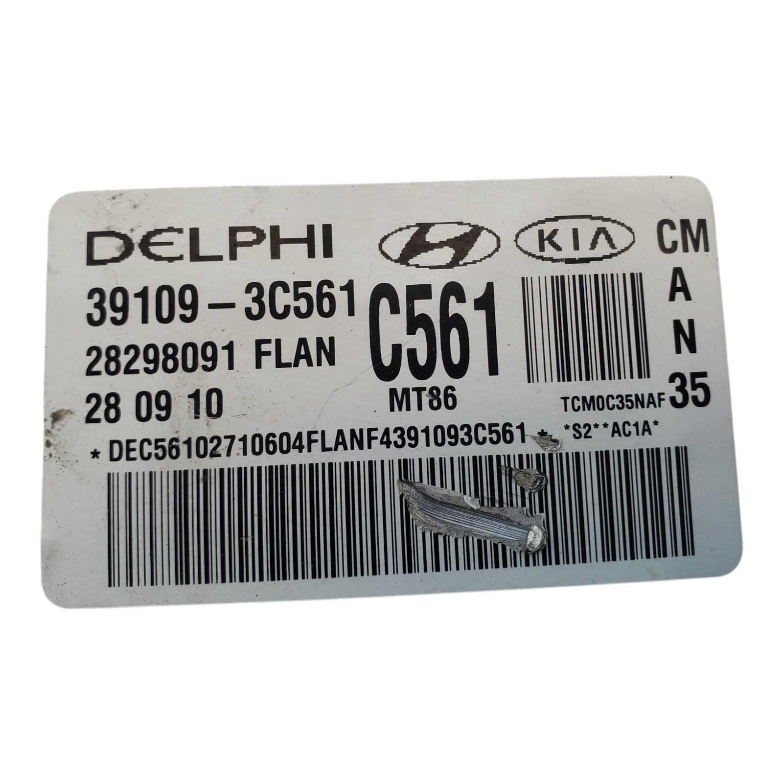 Engine ECM Control Module 3.5L Fits 10-12 SANTA FE 39109-3C561 391093C561