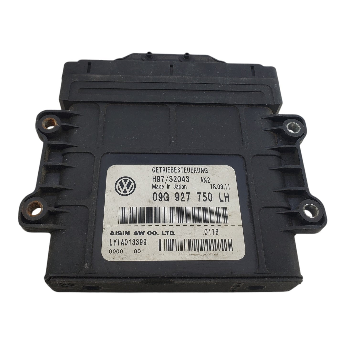 2012-2018 VW PASSAT 2.5L - TCU / TCM / Transmission Control Module 09G927750LH