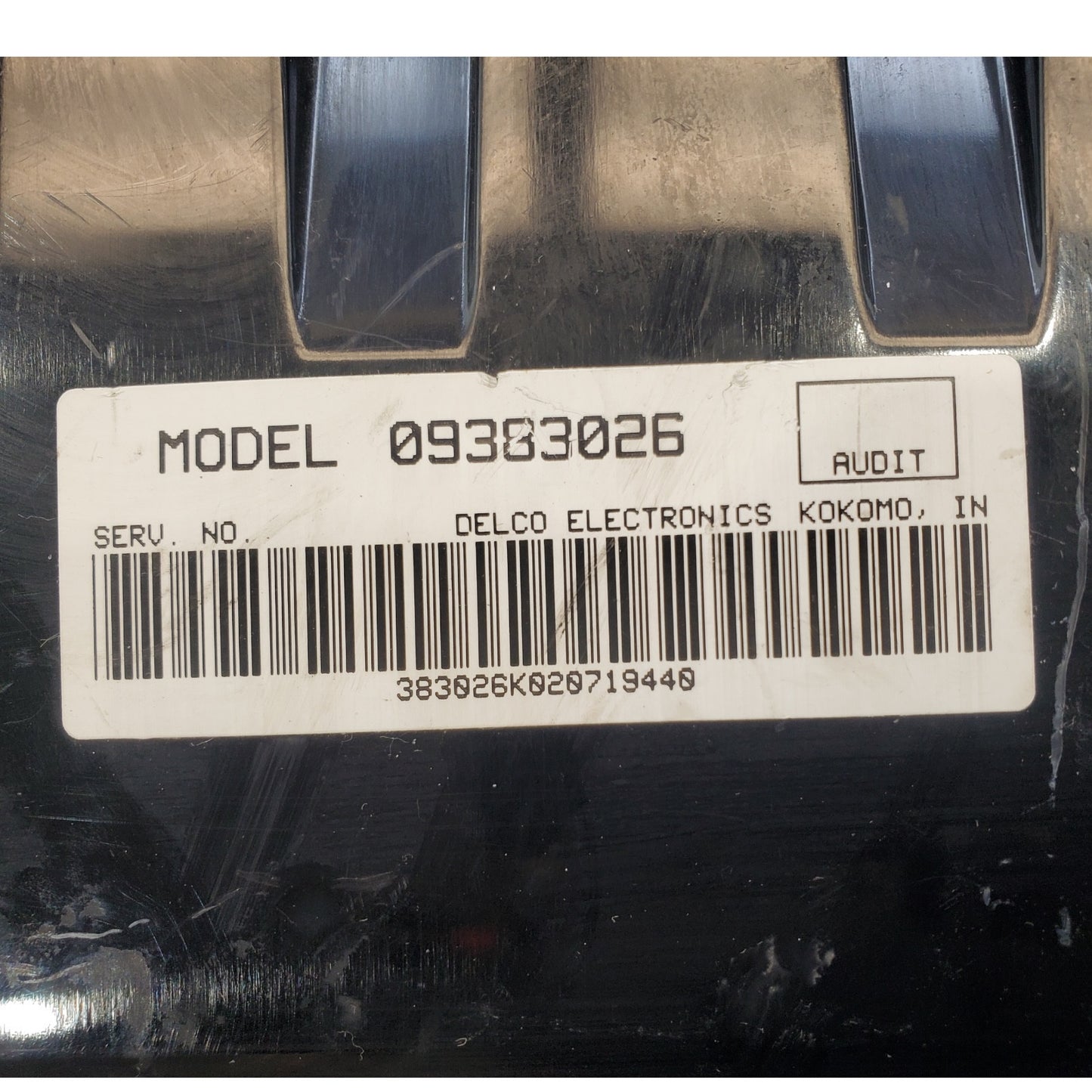 00 01 02 03 04 Cadillac Seville Temperature Climate Control 2000-2004 09383026