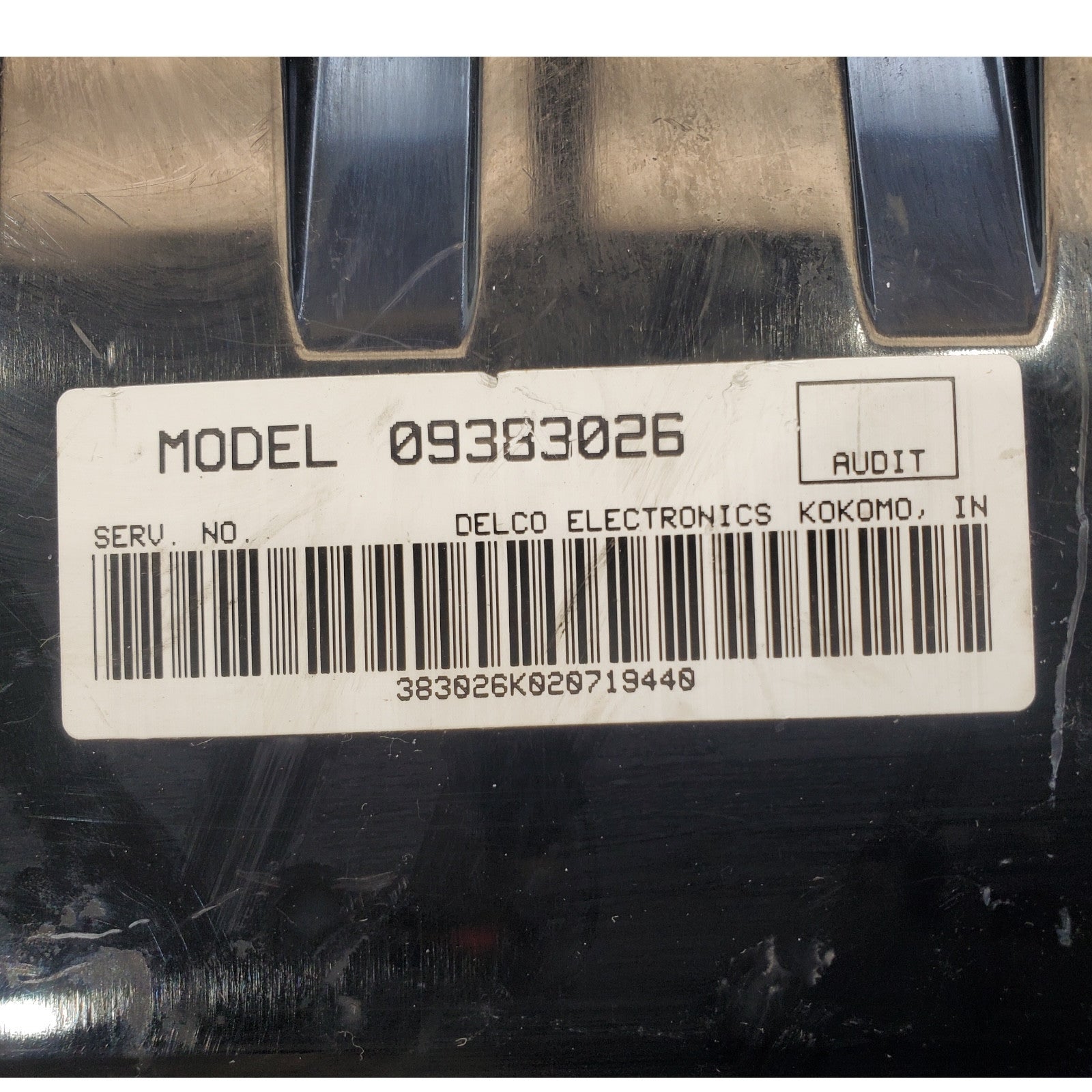 00 01 02 03 04 Cadillac Seville Temperature Climate Control 2000-2004 09383026