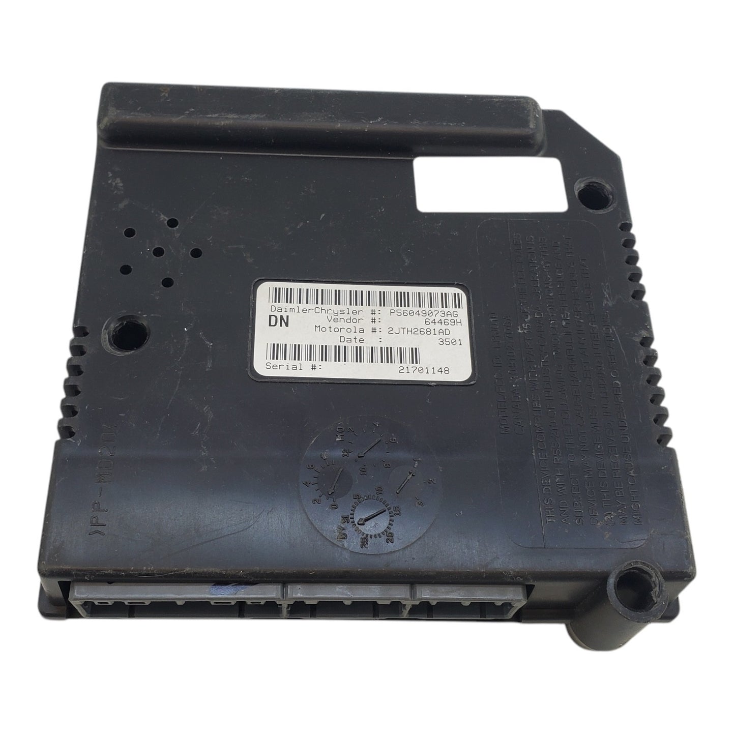 2002 2003  Dodge Durango Body Control Module BCM CTM P56049073AG