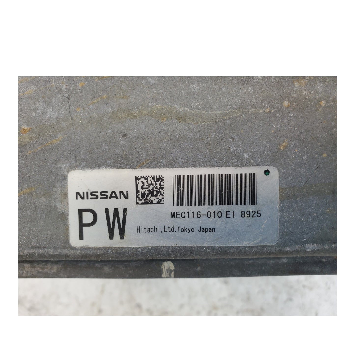 09 MURANO ENGINE ECM CONTROL MODULE MEC116-010 E1 MEC116010E1