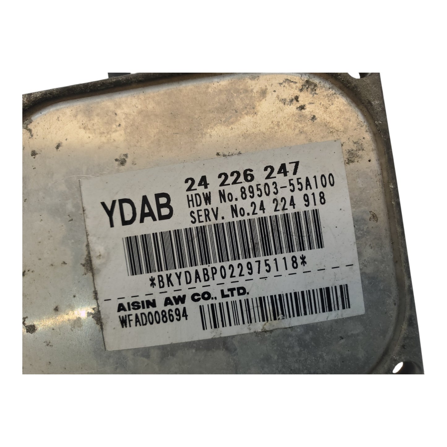 SATURN ION 03 05 TRANS COMPUTER MODULE OEM PN: 24226247