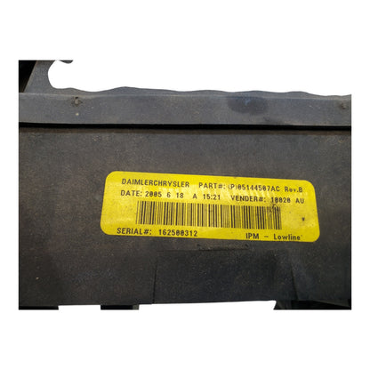 ✅ 01-07 Dodge Caravan 3.3L A/T Fuse Box Relay Unit 05144507AC