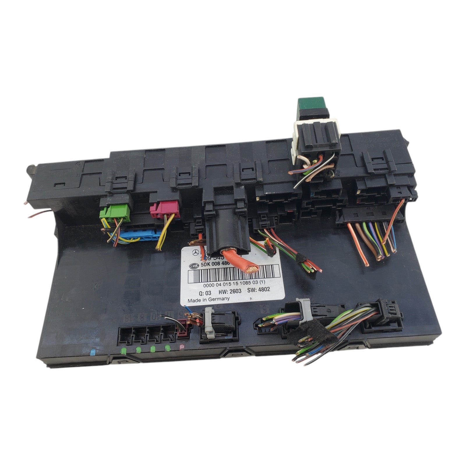 01 - 09 MERCEDES W209 C230 CLK350 REAR TRUNK SAM FUSE RELAY BOX A2095450701 OEM