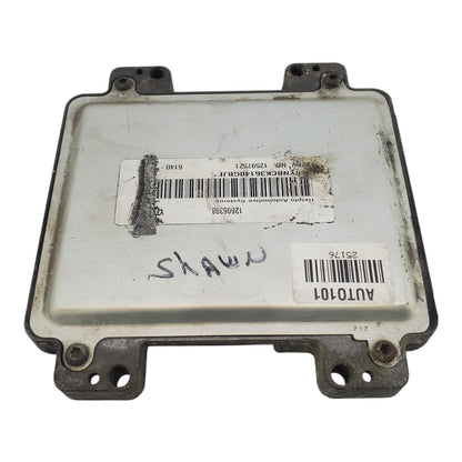 05 06 COLORADO CANYON HUMMER H3 ENGINE COMPUTE BRAIN BOX ECM ECU 12606398 YLXZ
