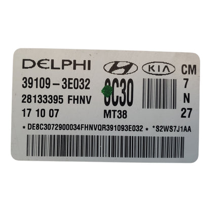 ENGINE COMPUTER HYUNDAI SANTA FE 2007 2008 2009 39109-3E032 2.7L AT PCM ECM OEM
