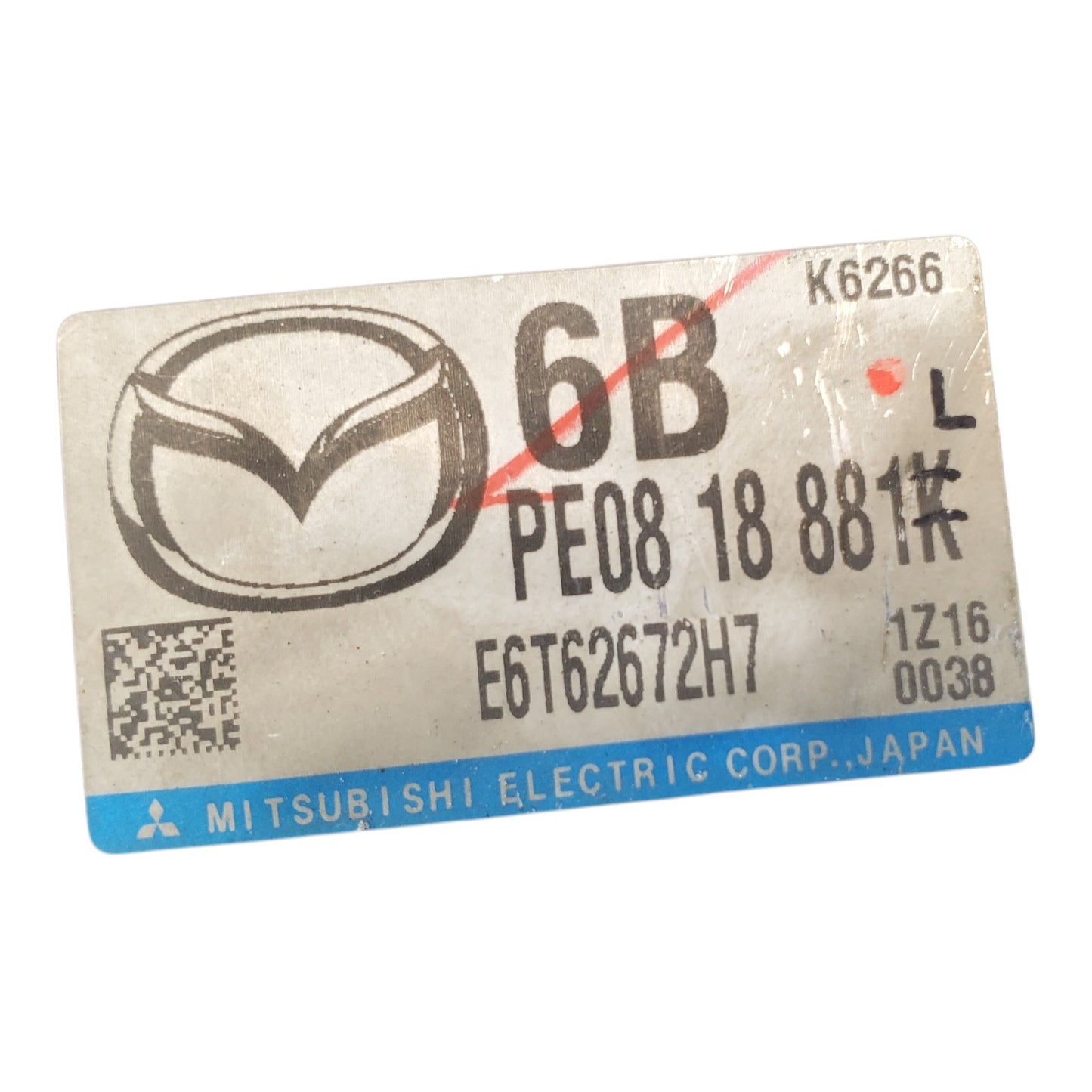 Engine ECM Control Module 2.0L Fits 12-13 MAZDA 3 PE08 18 881K PE0818881K