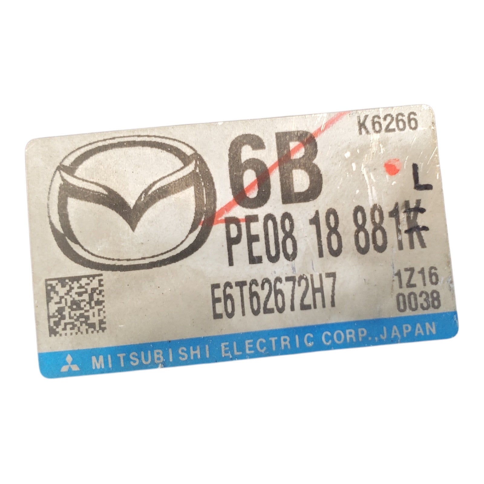 Engine ECM Control Module 2.0L Fits 12-13 MAZDA 3 PE08 18 881K PE0818881K