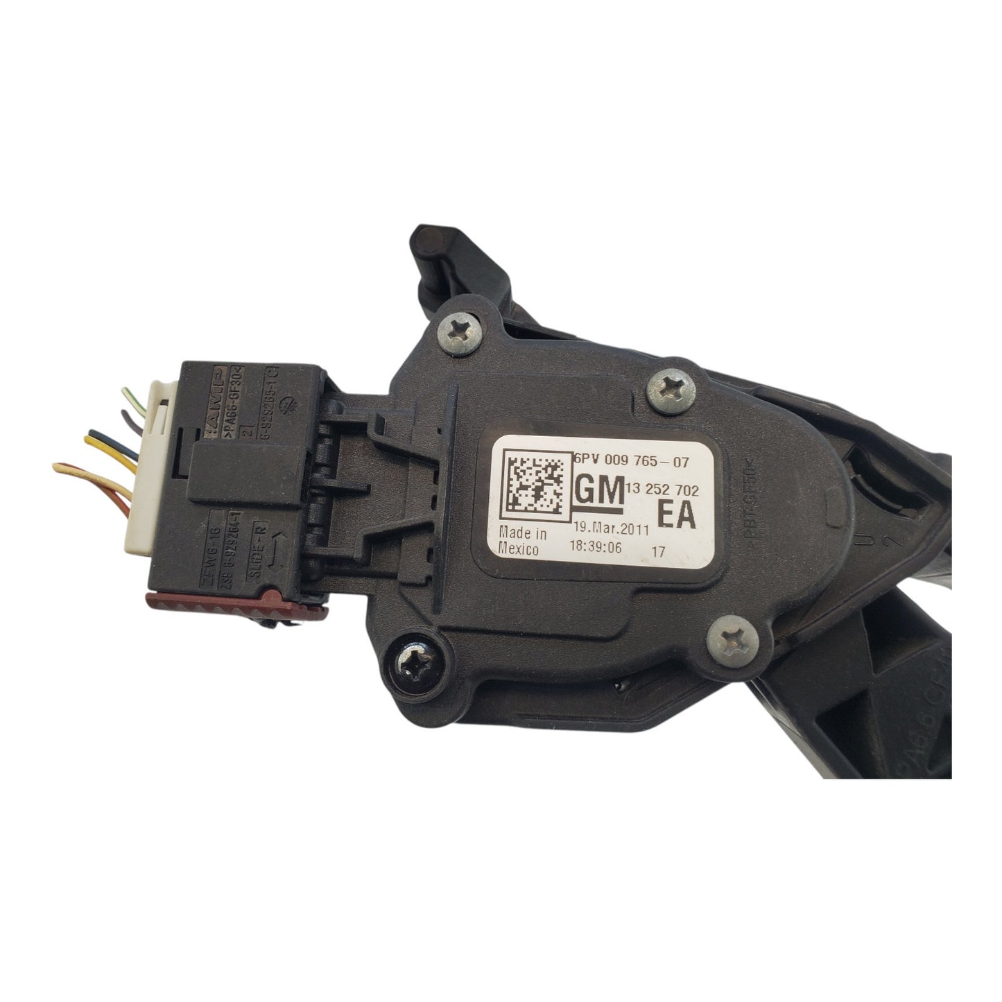 2011 CHEVROLET CRUZE Sedan Accelerator Throttle Gas Pedal w/ Sensor 6PV009765-07