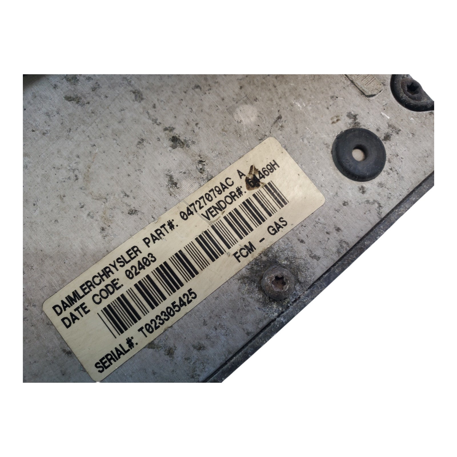 2001-2003 Dodge Caravan or T&C multi-function control module 04727079AC