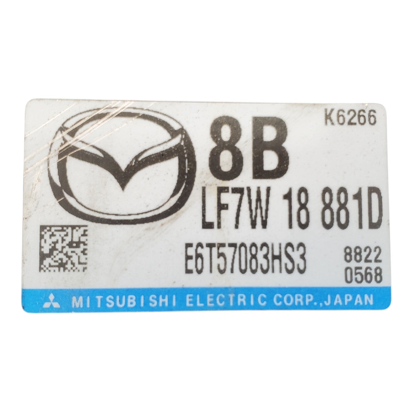 Engine ECM Control Module 2.0L Fits 08-09 MAZDA 3 LF7W 18 881D