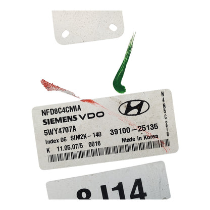 ✅ 06-08 Hyundai Sonata 2.4L Engine Control Module ECM Computer 39100-25135