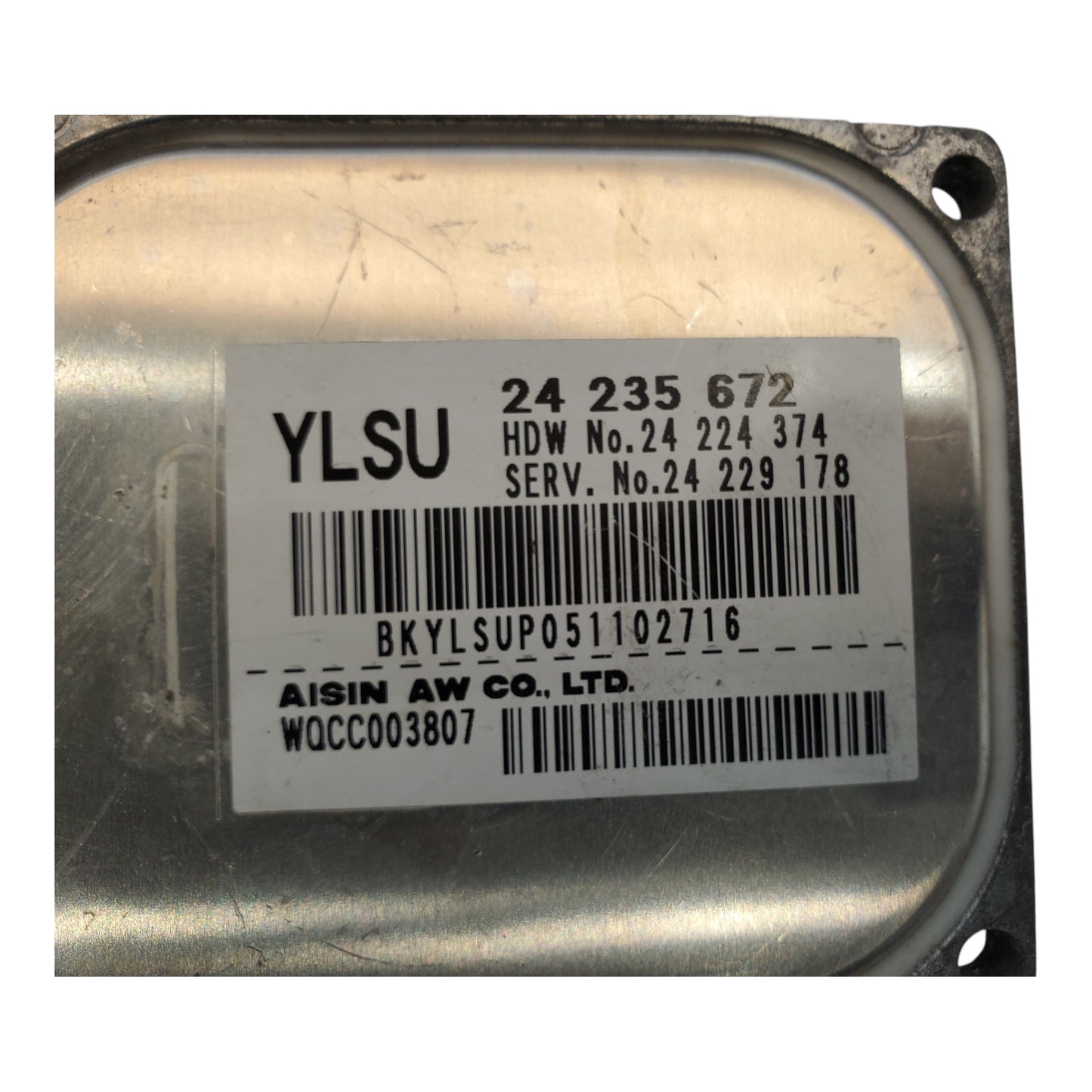 2005-2006 Chevy Equinox Engine Computer Control Module 24235672 YLSU