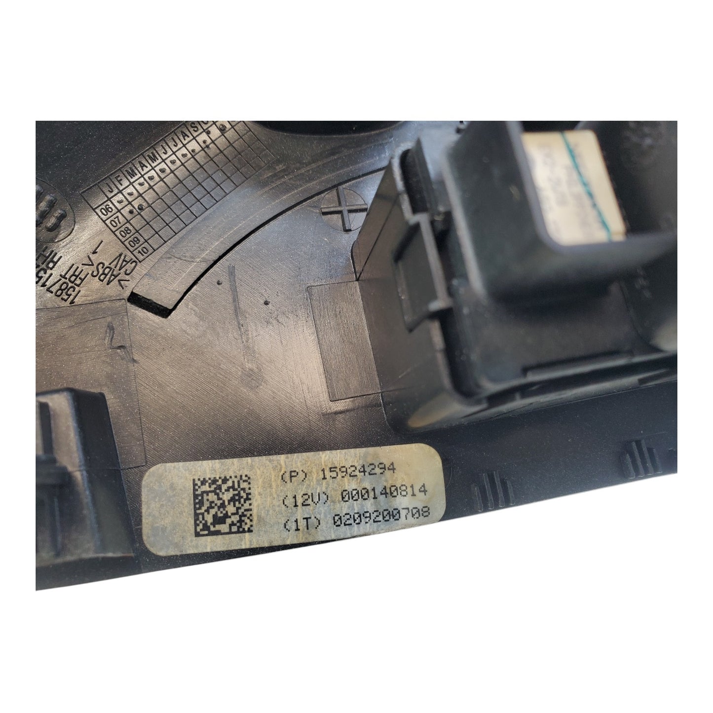 DAMAGE 07-09 Silverado Sierra LH RH Front Window Switch Pair 15924294 25836981