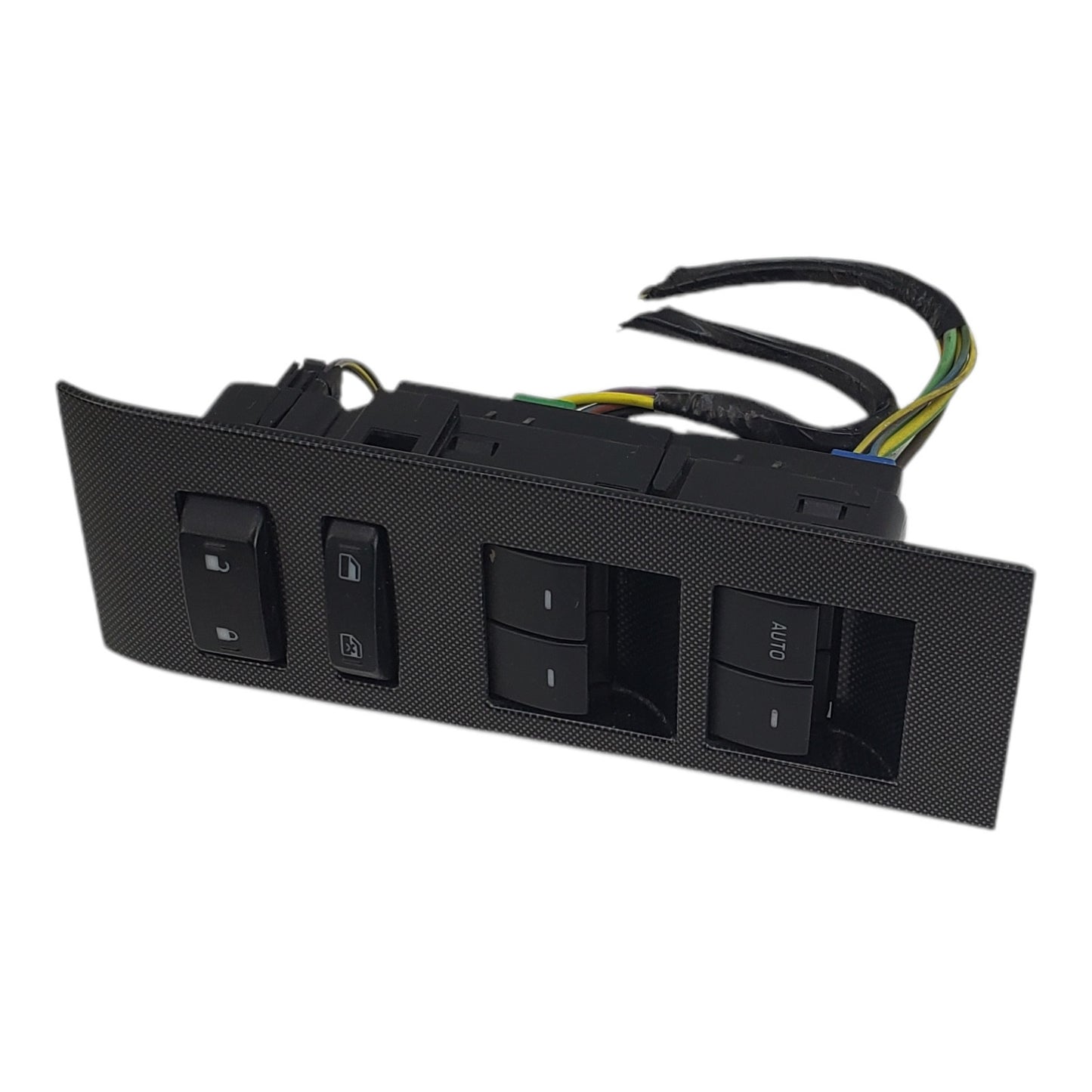2006-2007 Ford Explorer Master Power Window Switch Carbon Fiber Bezel