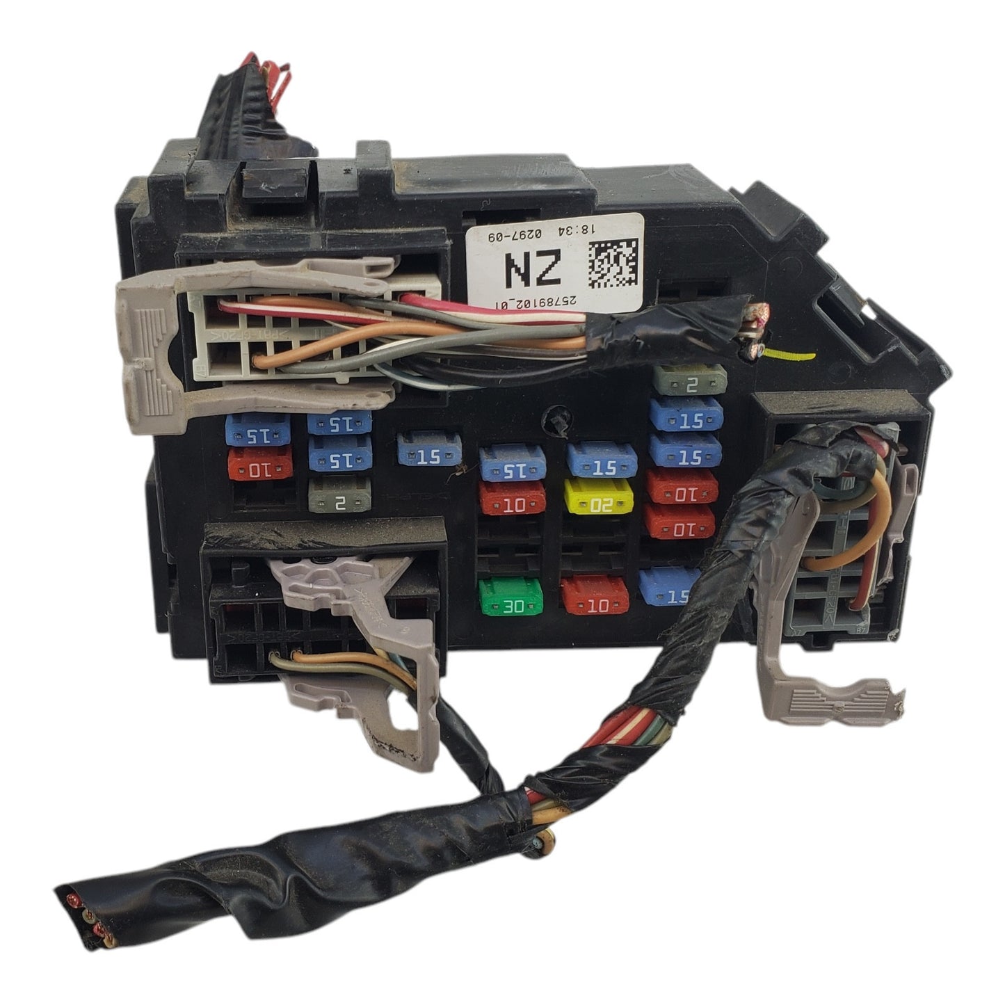 2007 07 CHEVY GMC  INTERIOR FUSE RELAY CONTROL MODULE  25789102-01