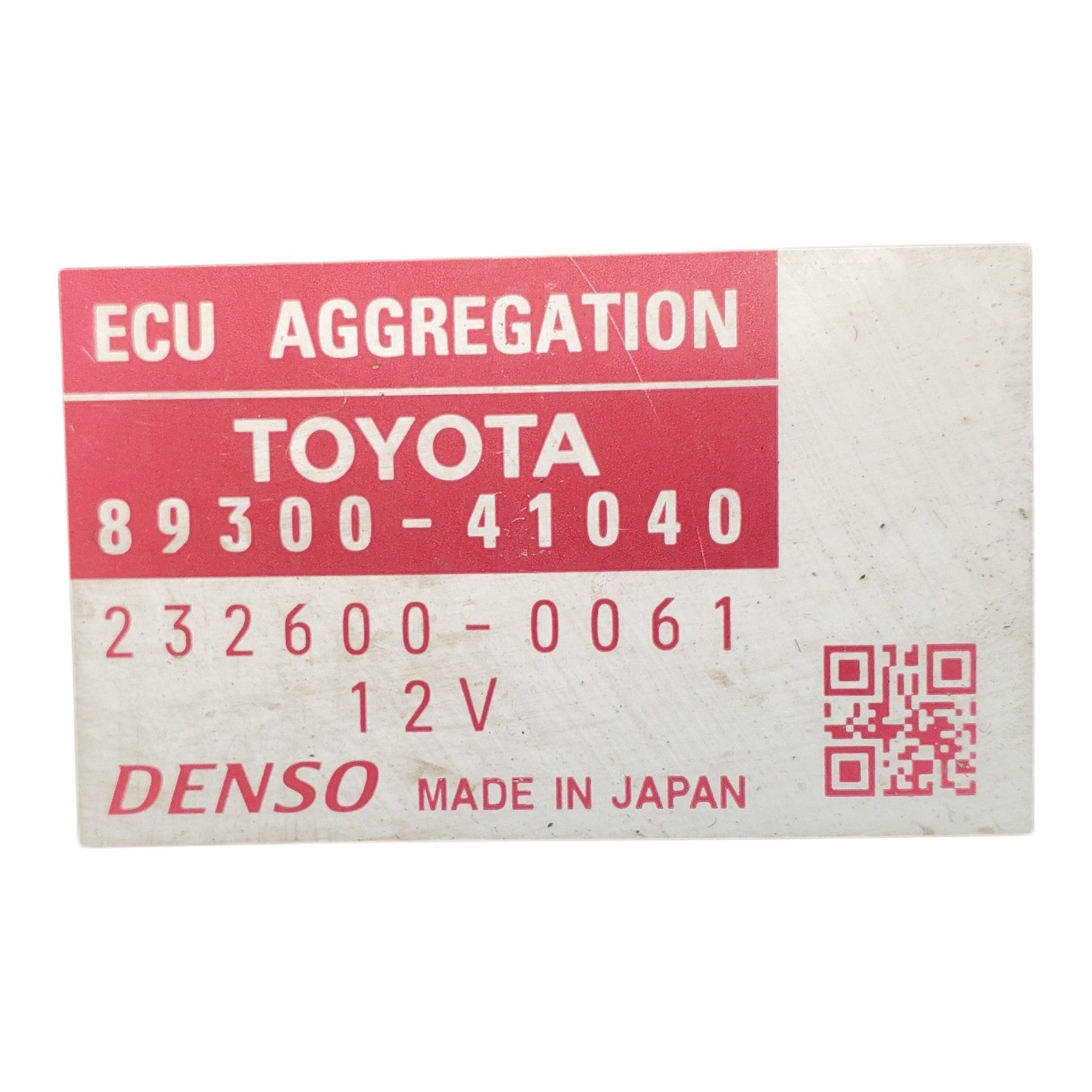 2005-2007 TOYOTA AVALON ECU AGGREGATION CONTROL MODULE 89300-41040 OEM 05 06 07