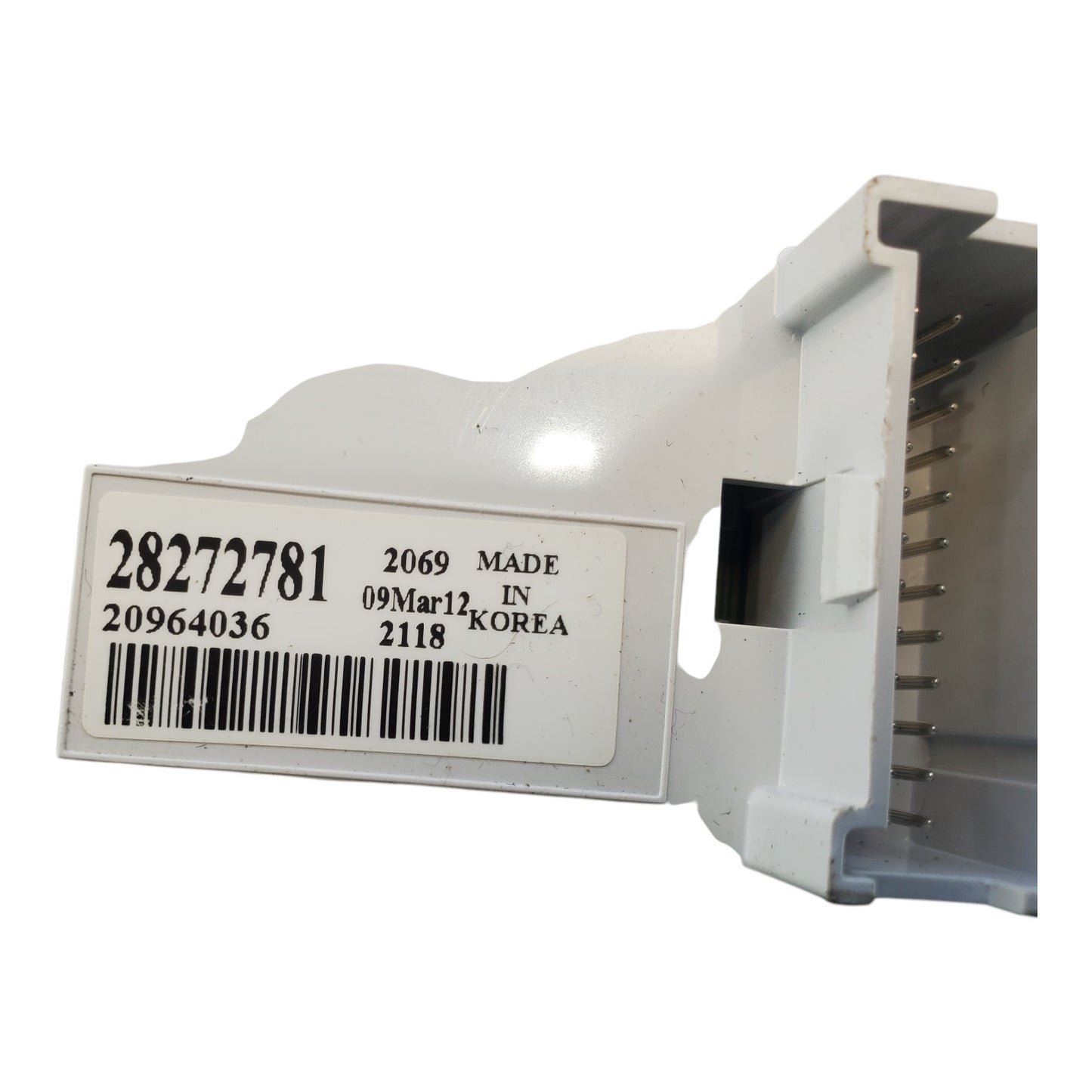 08-12 Chevrolet Malibu Temperature AC Climate 28272781 Control 592-BX7-Z4