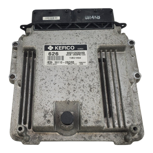 14 15 Kia Rio 39110-2BDR5 Computer Brain Engine Control ECU ECM EBX Module
