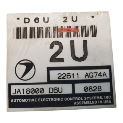 01 Subaru Legacy Outback ECM ECU Engine Control Module 22611AG74A