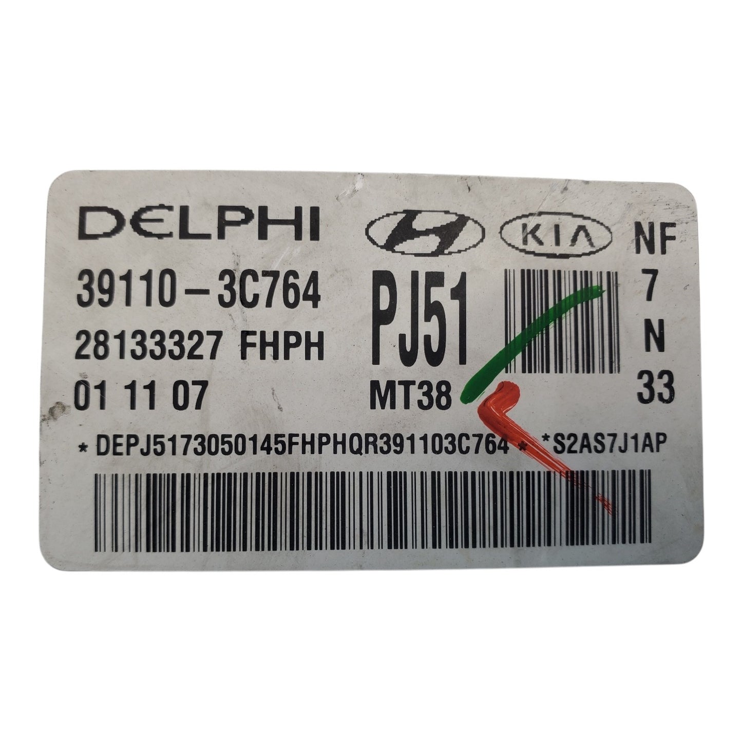 39110-3C764 ecm ecu computer 2006-2008 Hyundai Sonata