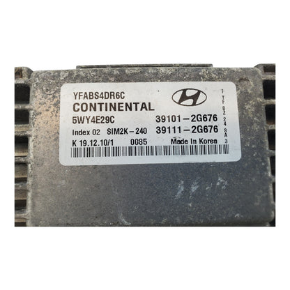 11-14 Hyundai Sonata Engine Computer Control Module ECU ECM 39101-2G676 OEM