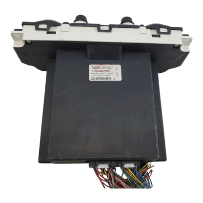 2006 Mitsubishi Endeavor HVAC Temperature control PanelPart Number 7820A107HA