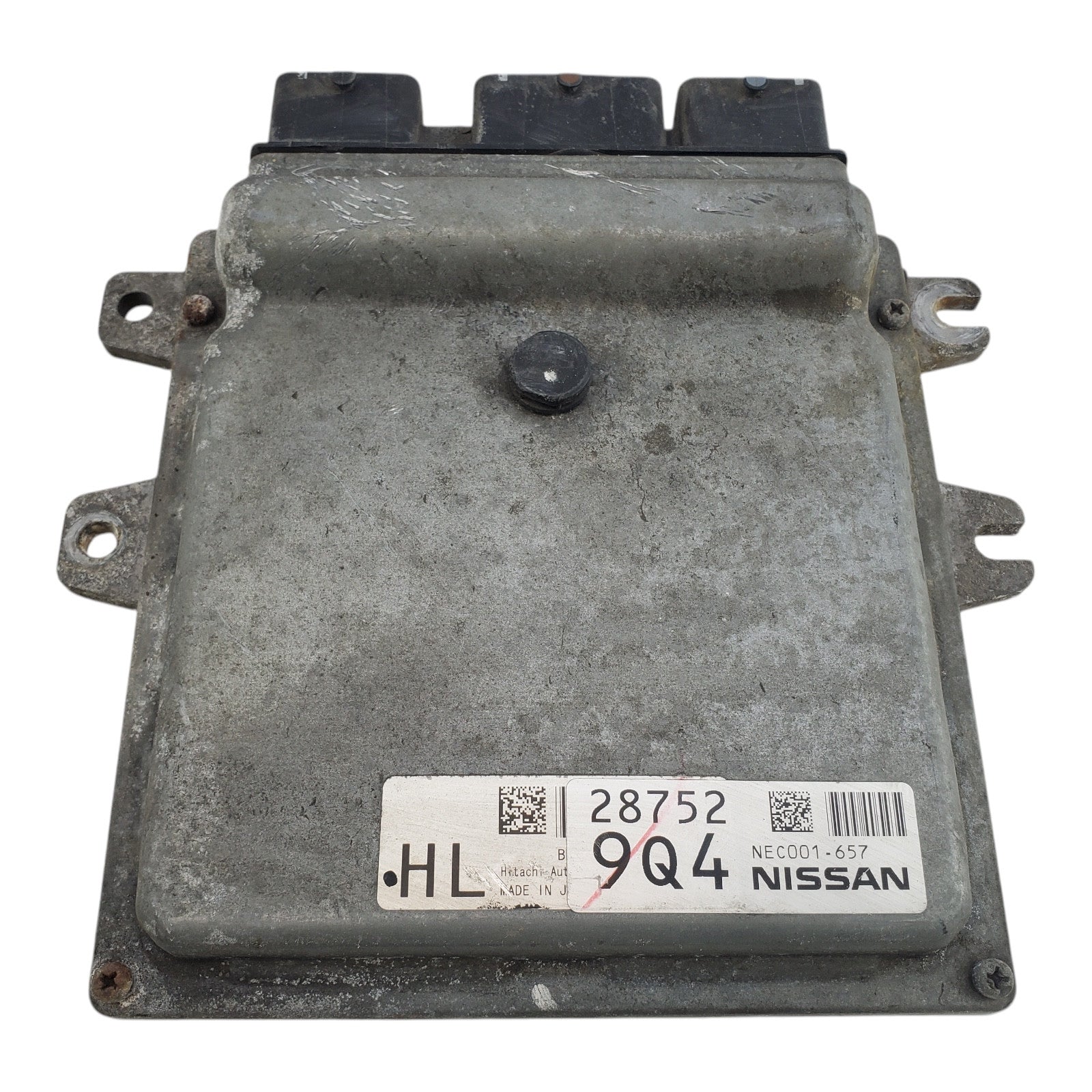 13 2013 Nissan Rogue NEC001-657 Computer Brain Engine Control ECU ECM EBX Module