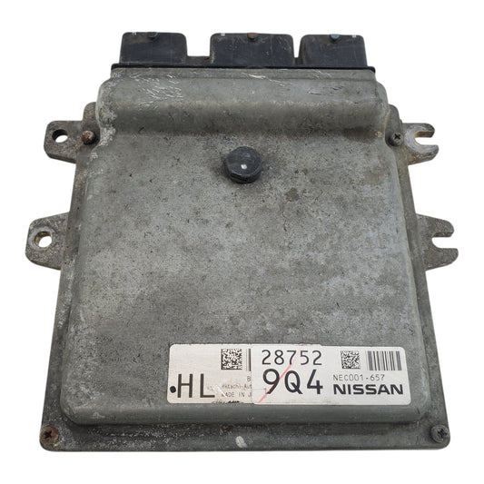13 2013 Nissan Rogue NEC001-657 Computer Brain Engine Control ECU ECM EBX Module