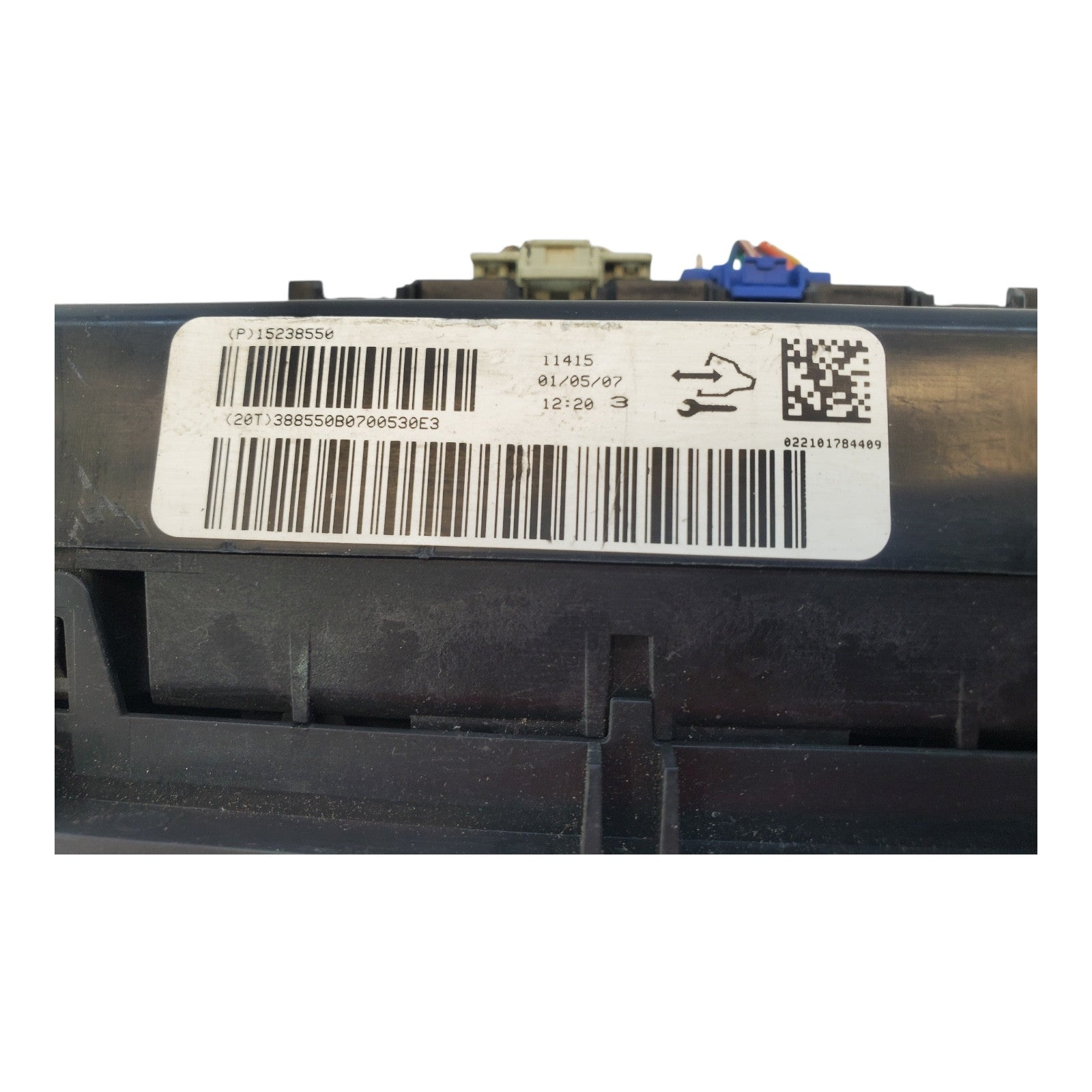 2007-09 GMC Sierra AC Temperature Climate 15238550 Control 80-27 Bx 1