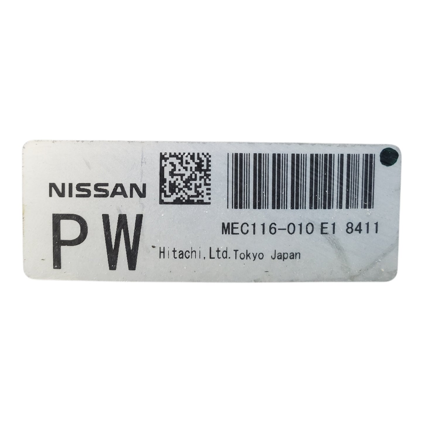 09 MURANO ENGINE ECM CONTROL MODULE MEC116-010 E1 MEC116010E1