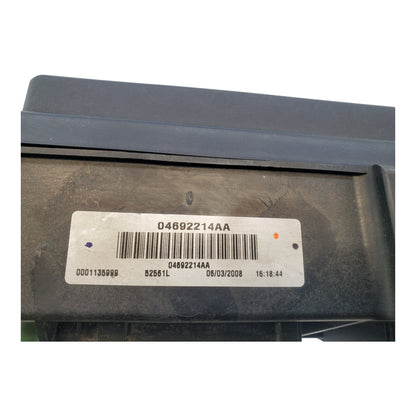 09-10 Jeep Grand Cherokee Commander TIPM Fuse Box Relay BCM Module 04692214AA