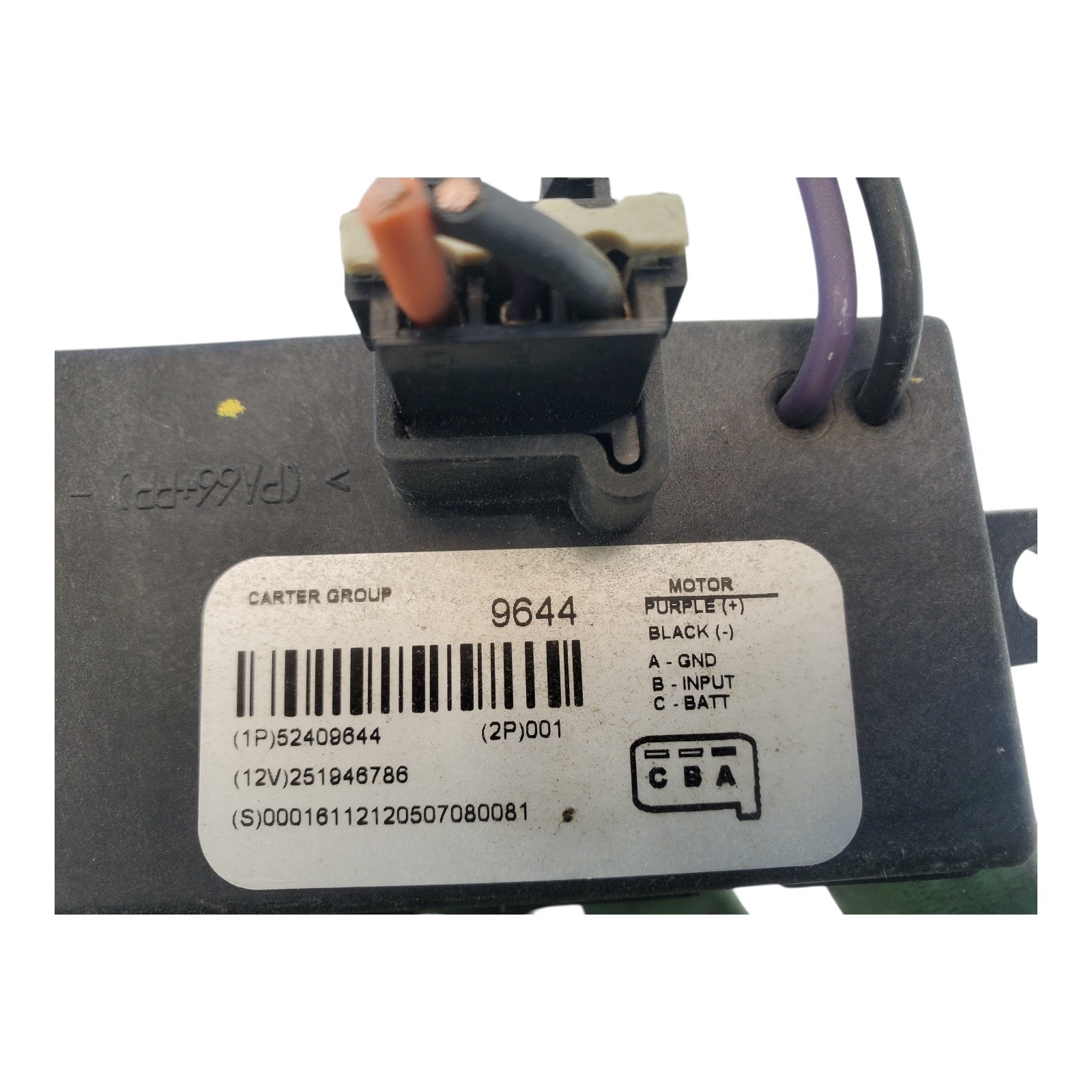 2002 2006 Rear Blower Motor Resistor Module OEM Cadillac GMC Chevrolet  52409644