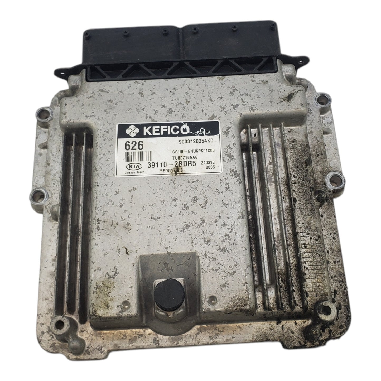 14 15 Kia Rio 39110-2BDR5 Computer Brain Engine Control ECU ECM EBX Module